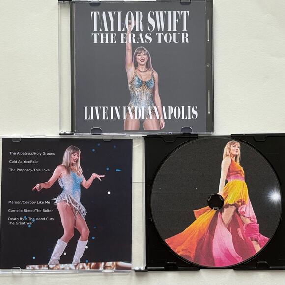 Taylor Swift The Eras Tour Live in Indianapolis Surprise Song CD - Picture 1 of 4